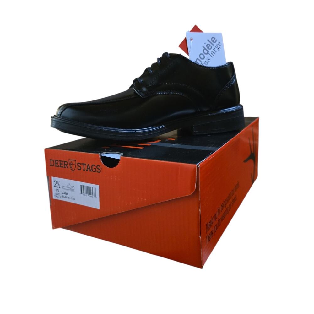 Boy's Deer Stags‎ Gabe Lace Up Oxford Shoe - New in Box - Size 2.5W